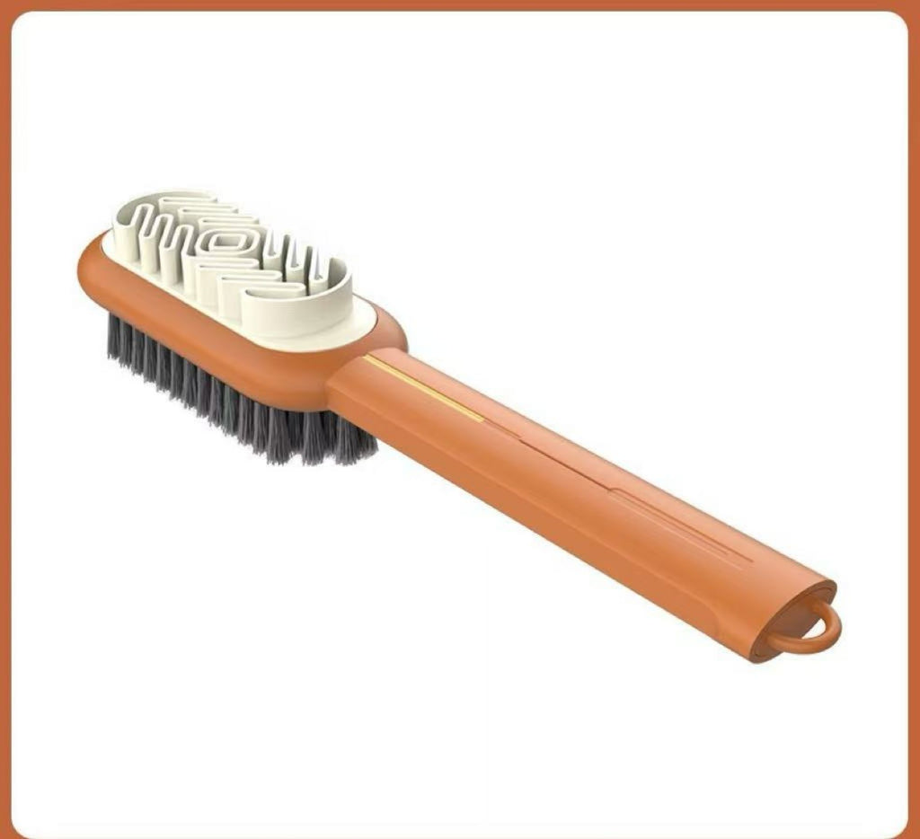 Double-Sided Shoe Brush