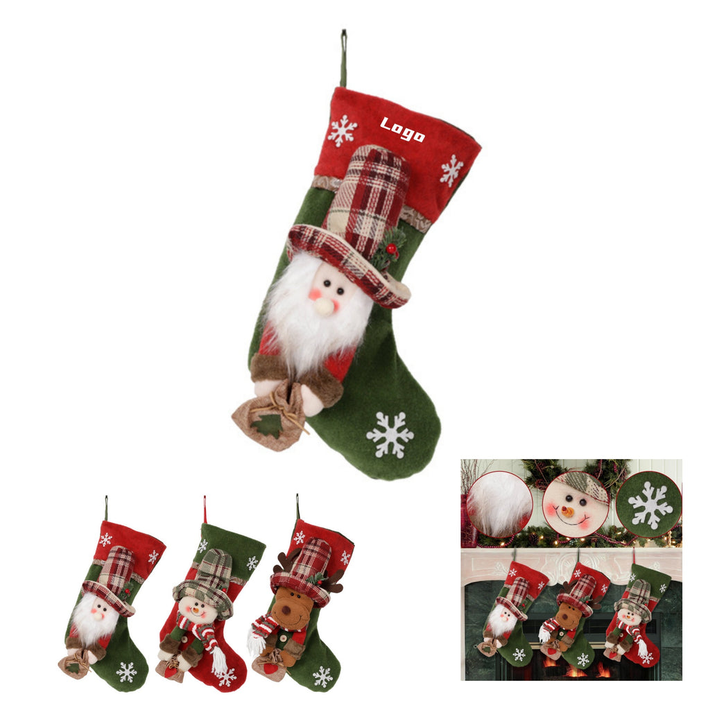 Christmas Stocking Classic Large Stockings Santa