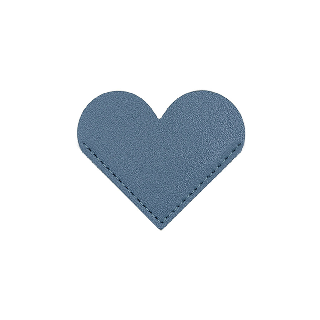 Leather Heart Bookmarks For Reading