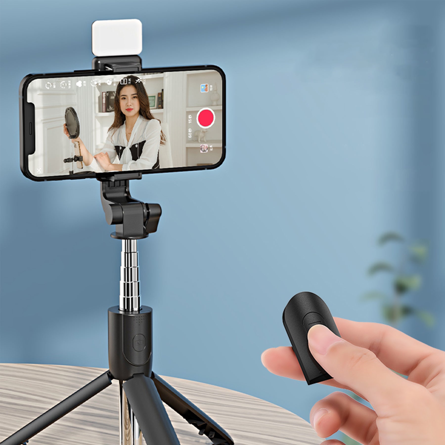 Extendable Bluetooth Selfie Stick Tripod