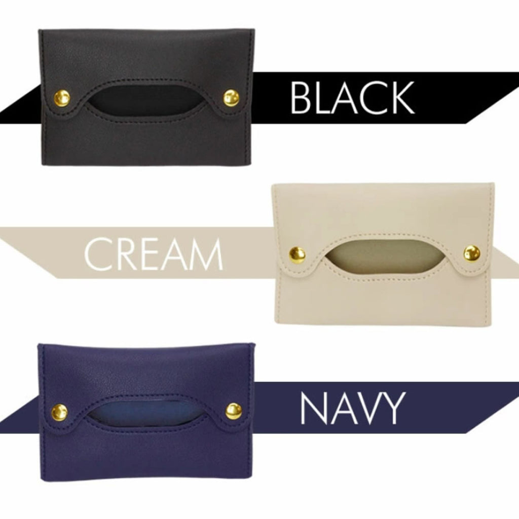 Portable Leather Tissue Holder