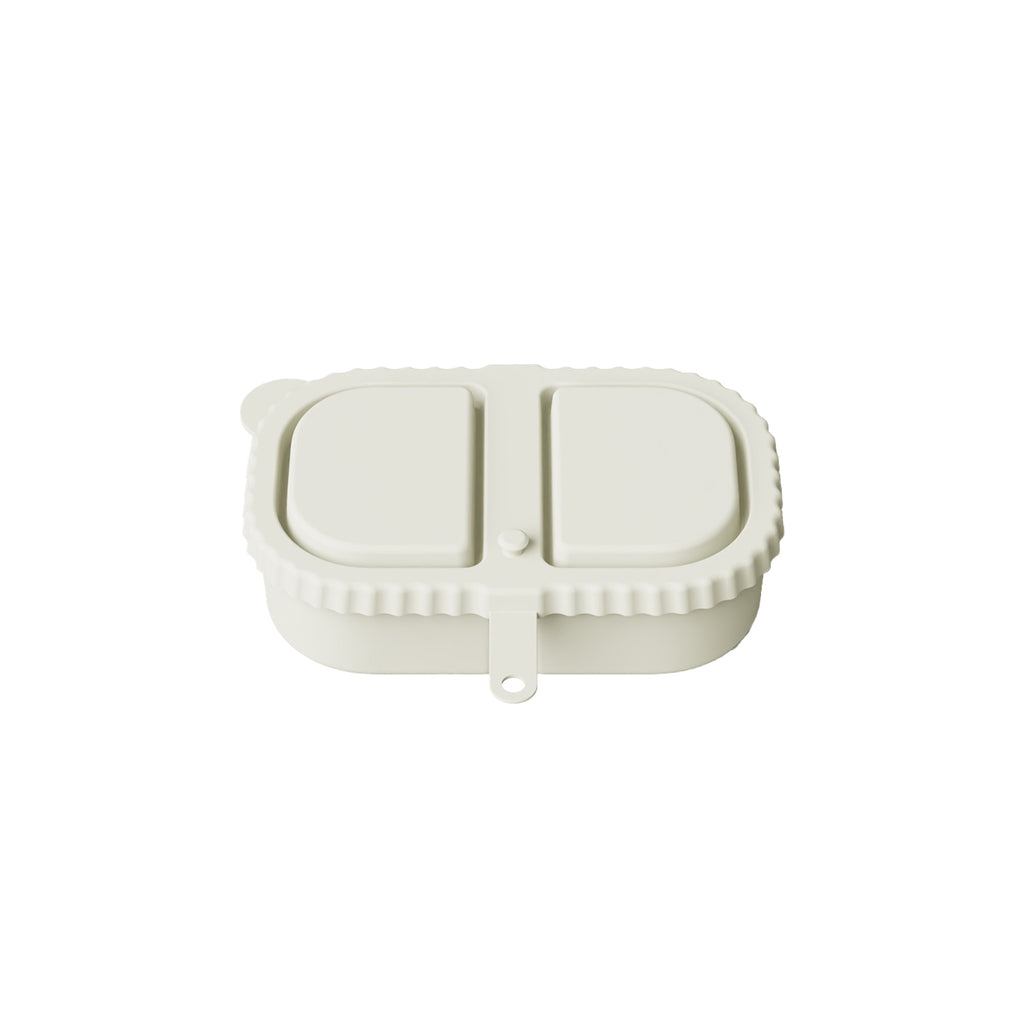 Silicone 2-Compartment Condiment Container