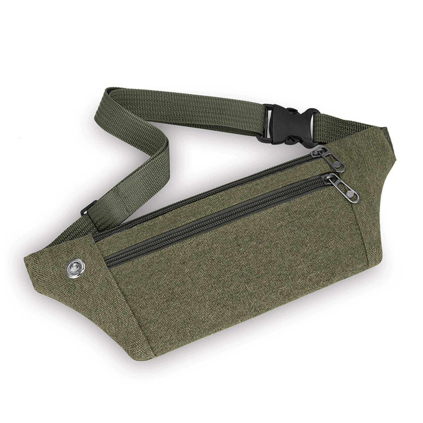 Large - capacity Canvas Fanny Pack