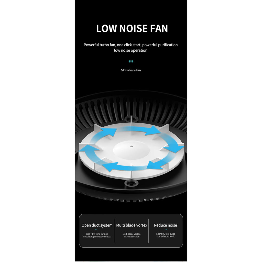 Air Purifier Filter Ashtray