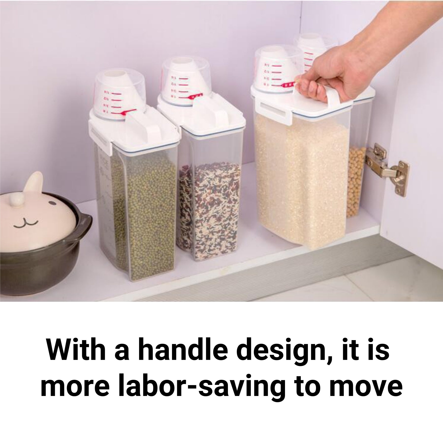 Sealed Rice And Flour Storage Jar