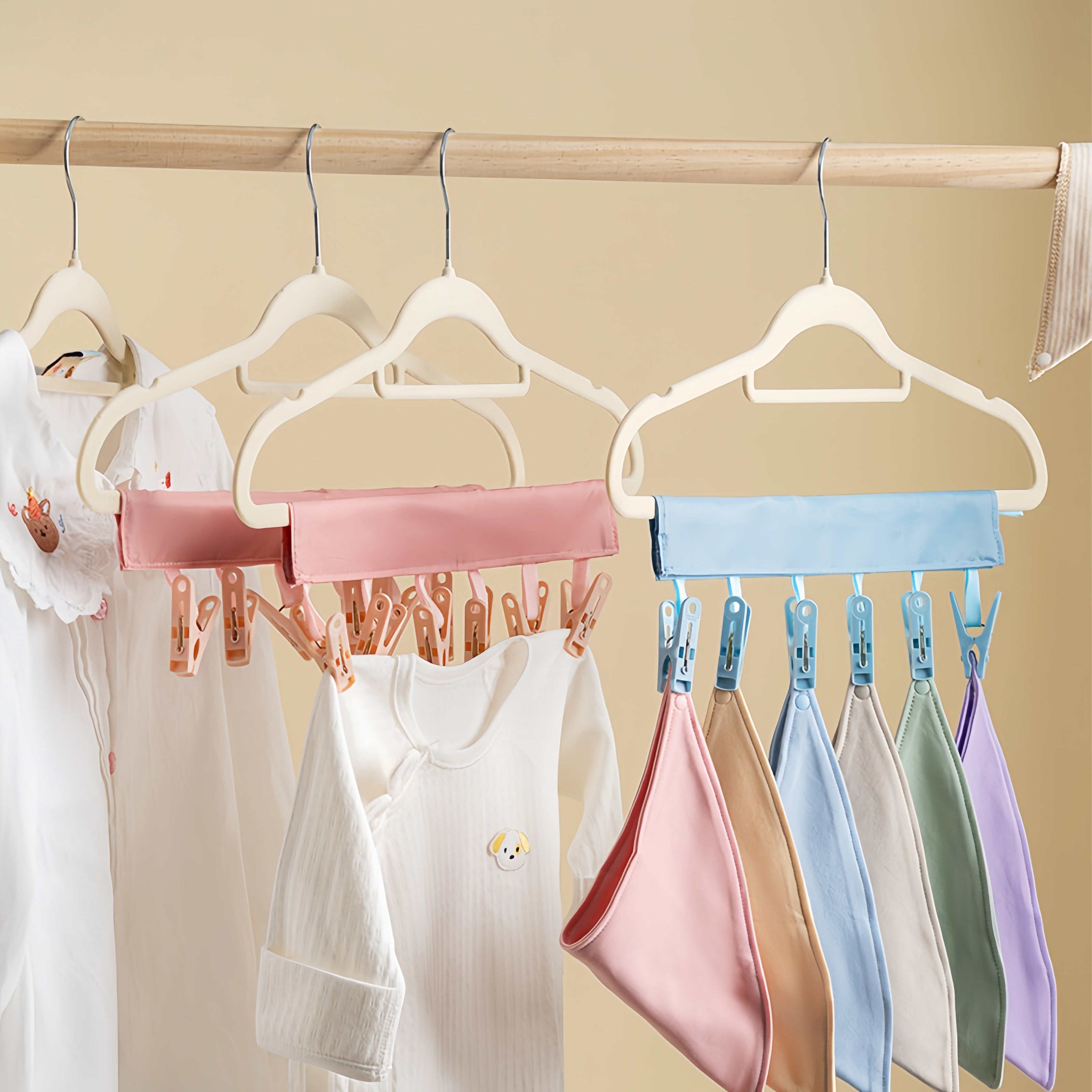 Travel Foldable Hangers Suitcase Drying Rack
