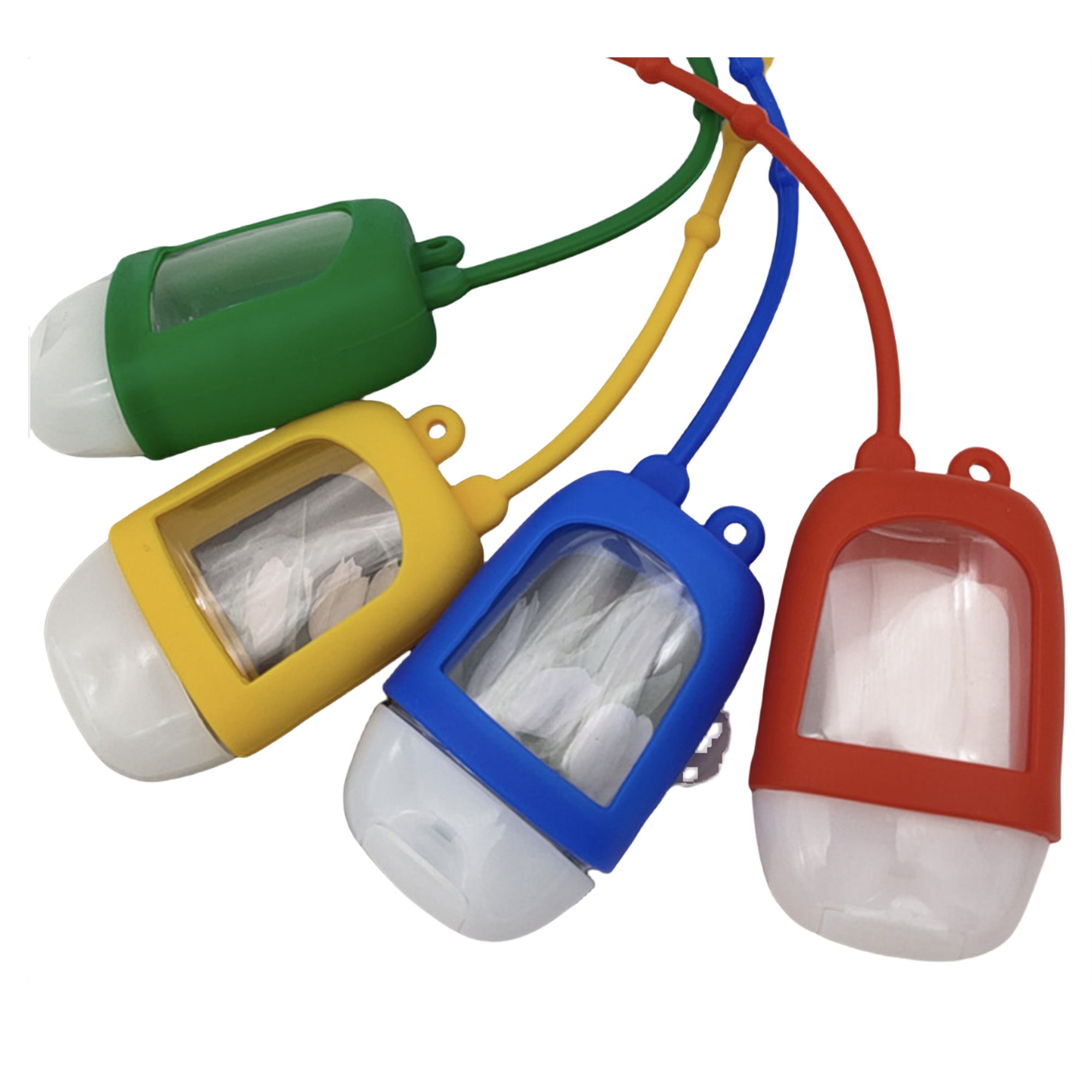 Hand Sanitizer Bottle Keychain Holder
