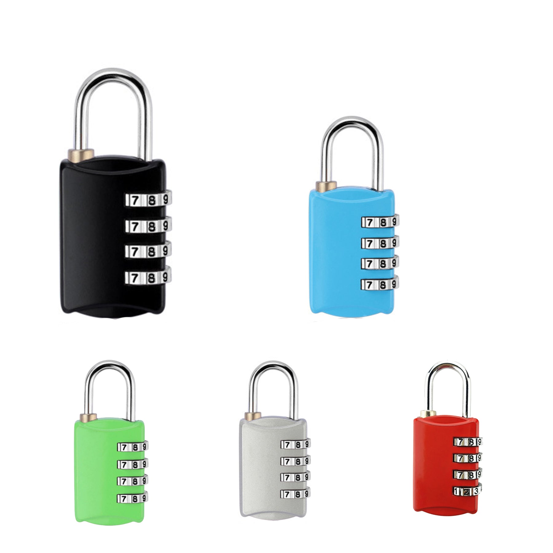 4-Digit Combination Padlock – Zinc Alloy Security Lock