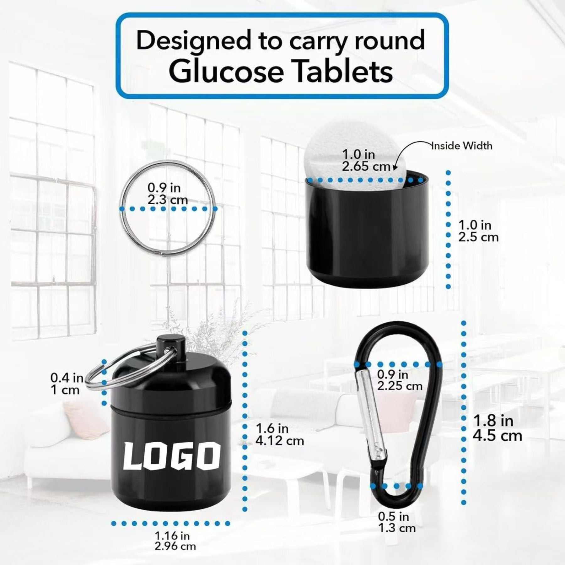 Aluminum Alloy Waterproof Capsule