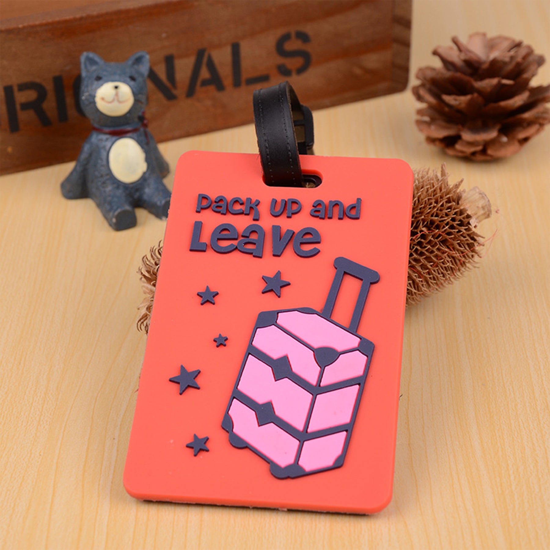 Silicone Card Travel Luggage Tag