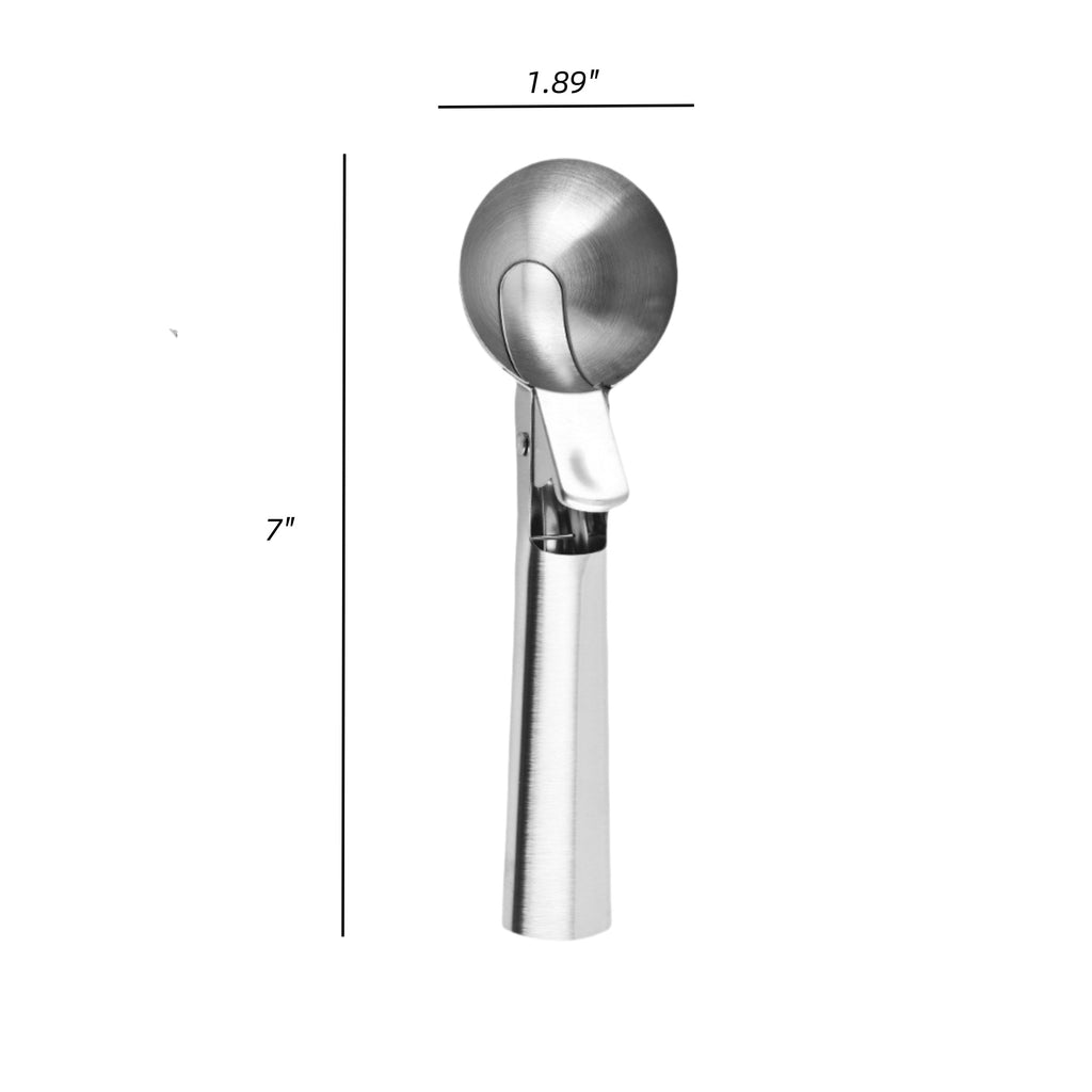 Stainless Steel Ice Cream Scoop With Trigger