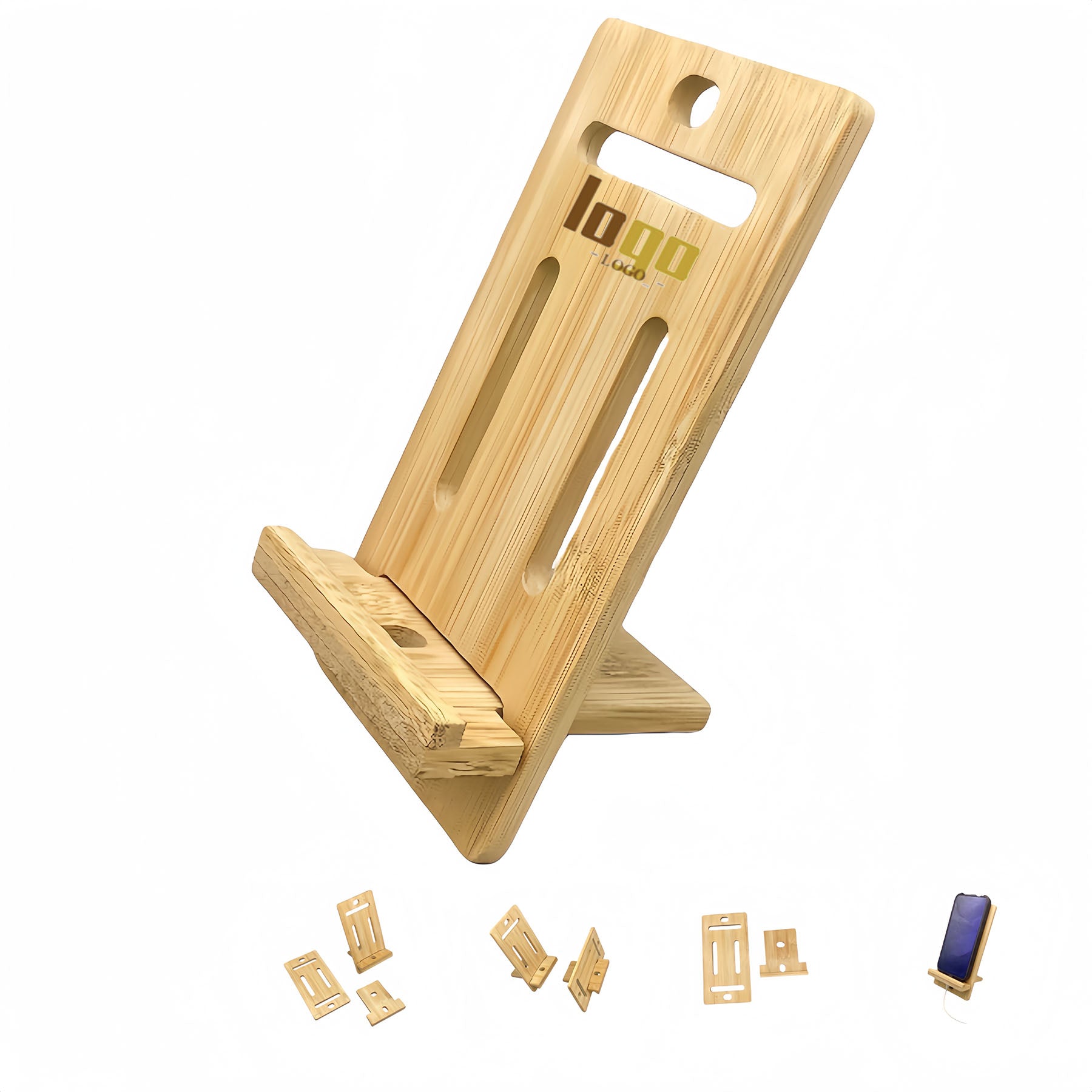 Bamboo Phone Stand