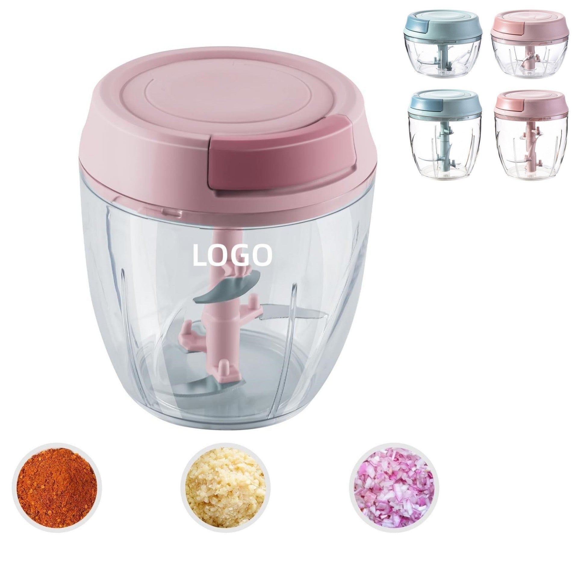 Household Portable Manual Food And Vegetable Chopper