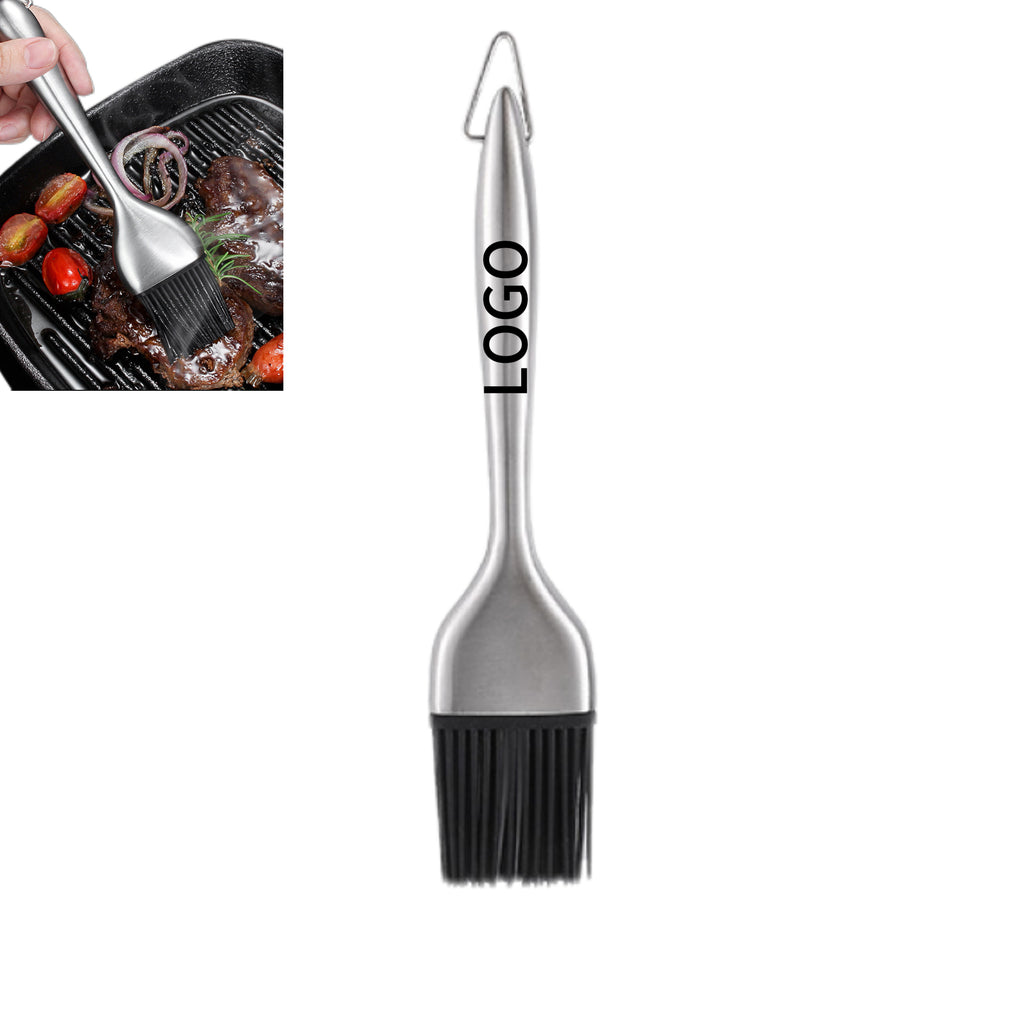 Silicone Brush With Stainless Steel Hollow Handle