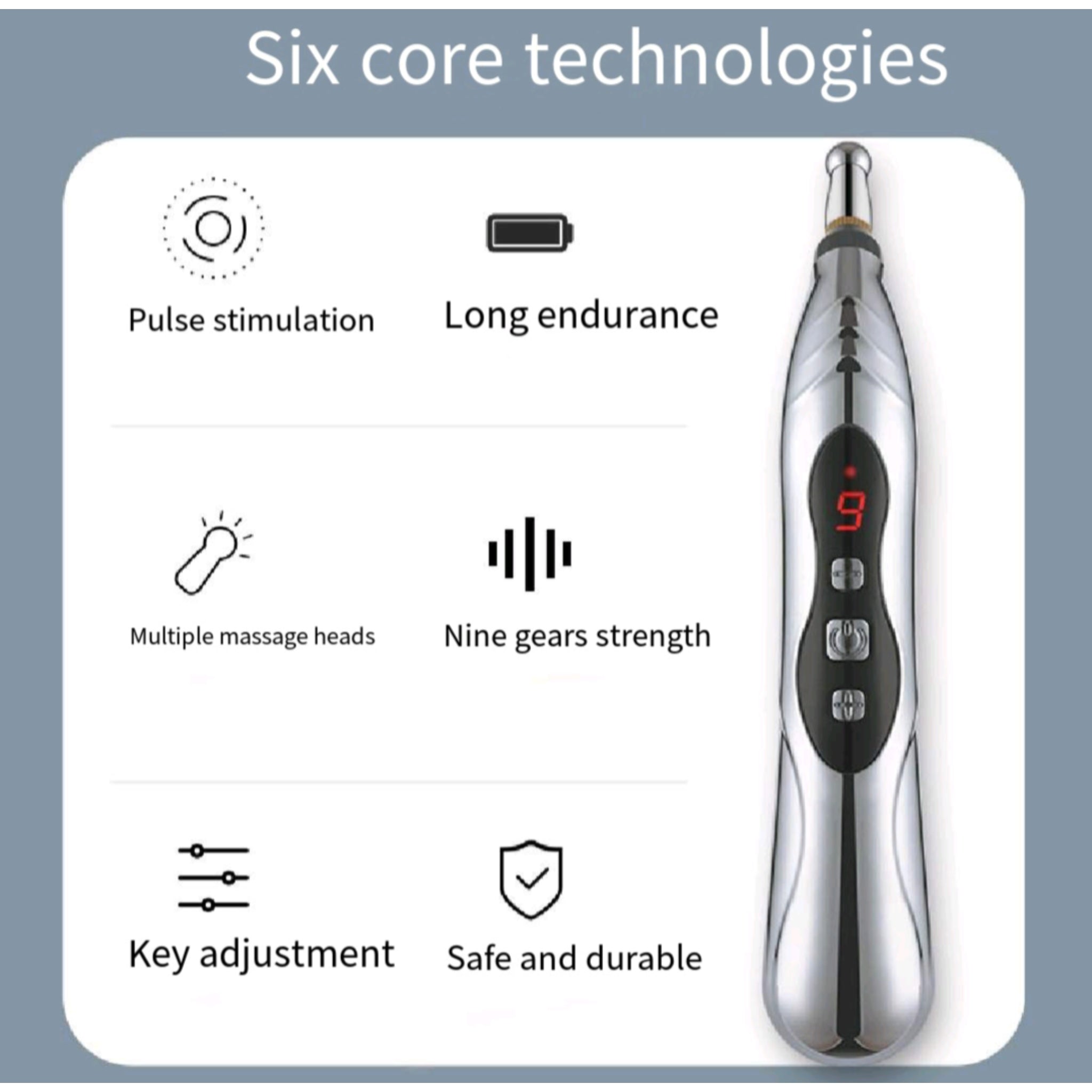 Microcurrent Meridian Acupuncture Pen