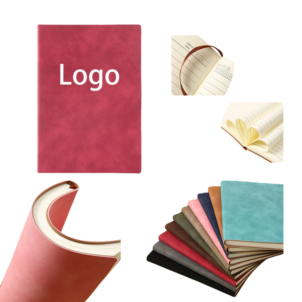 Premium Suede A5 Business Notebook