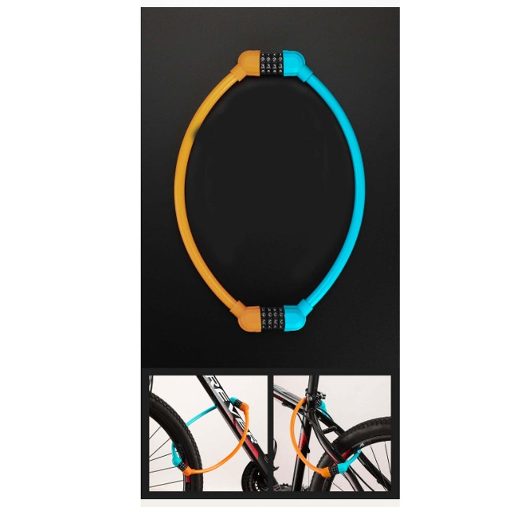 Four Digit Password Bicycle Lock