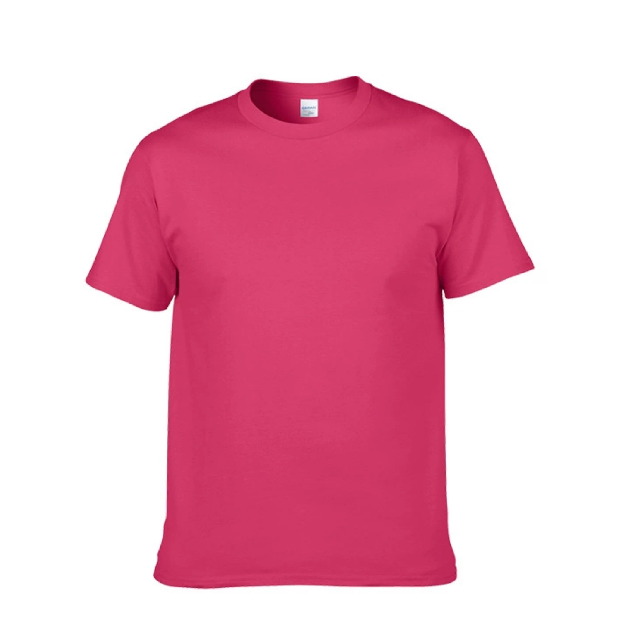 Plain Short-Sleeve T-Shirt Customization