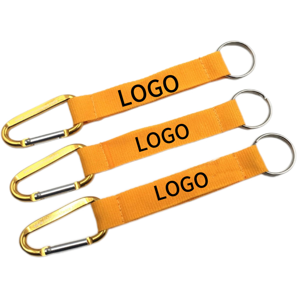 Short Webbing Strap with Carabiner