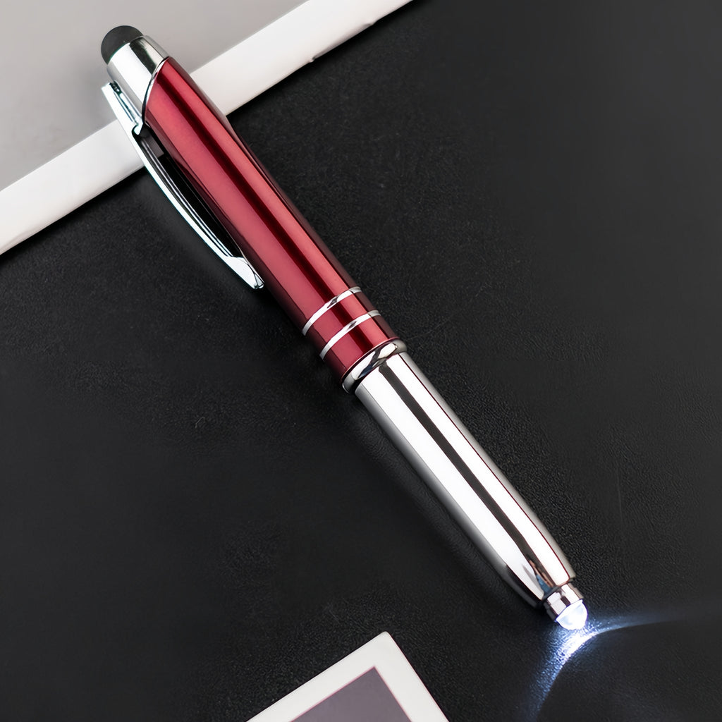 Touchscreen Pen With Led Flashlight