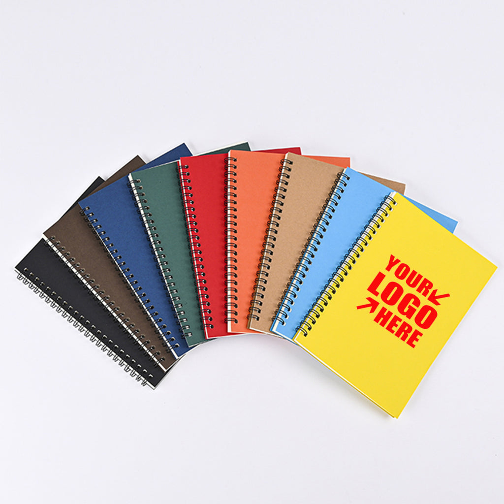 A5 Eco Kraft Cover Spiral Notebook