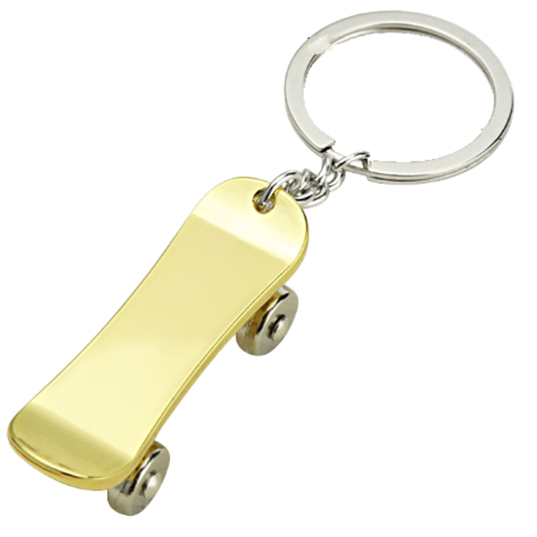 Mini Metal Scooter Keychain Pendant