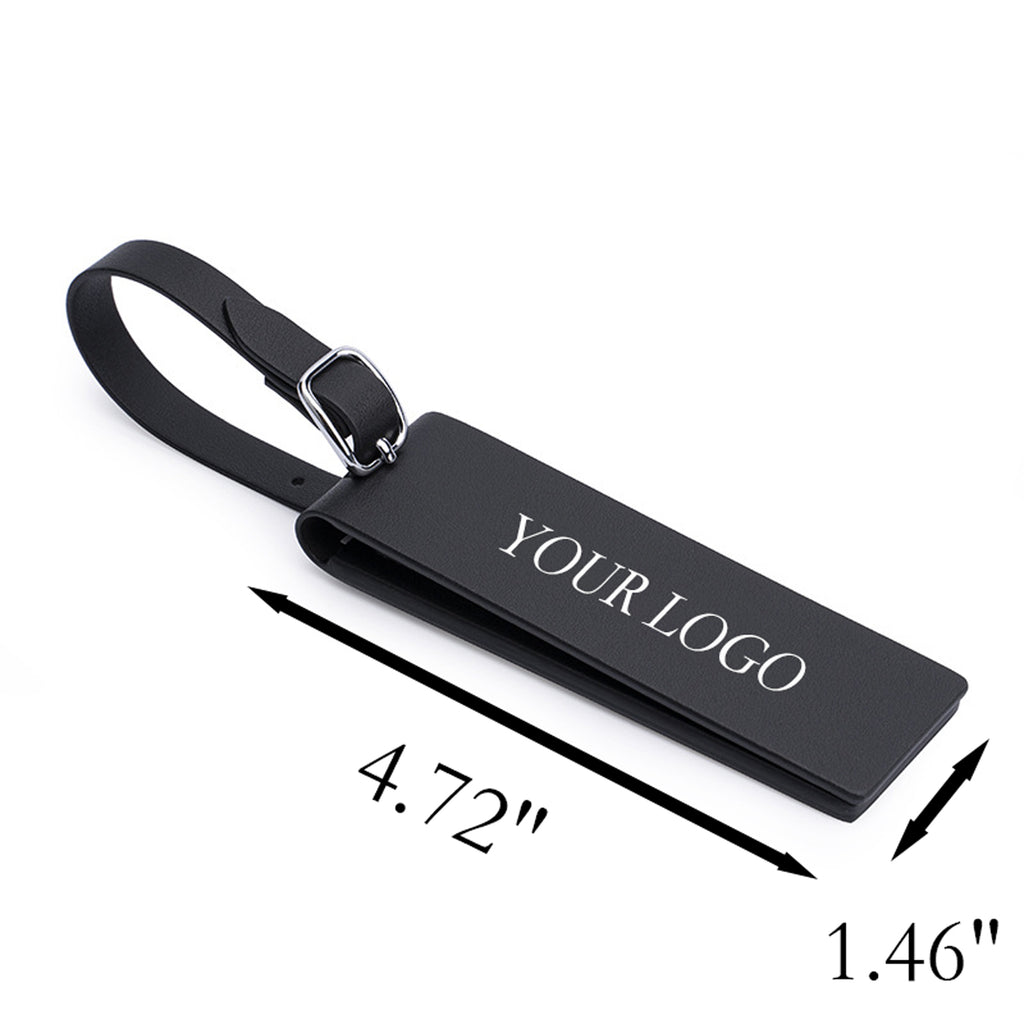 PU Leather Magnetic Luggage Tag