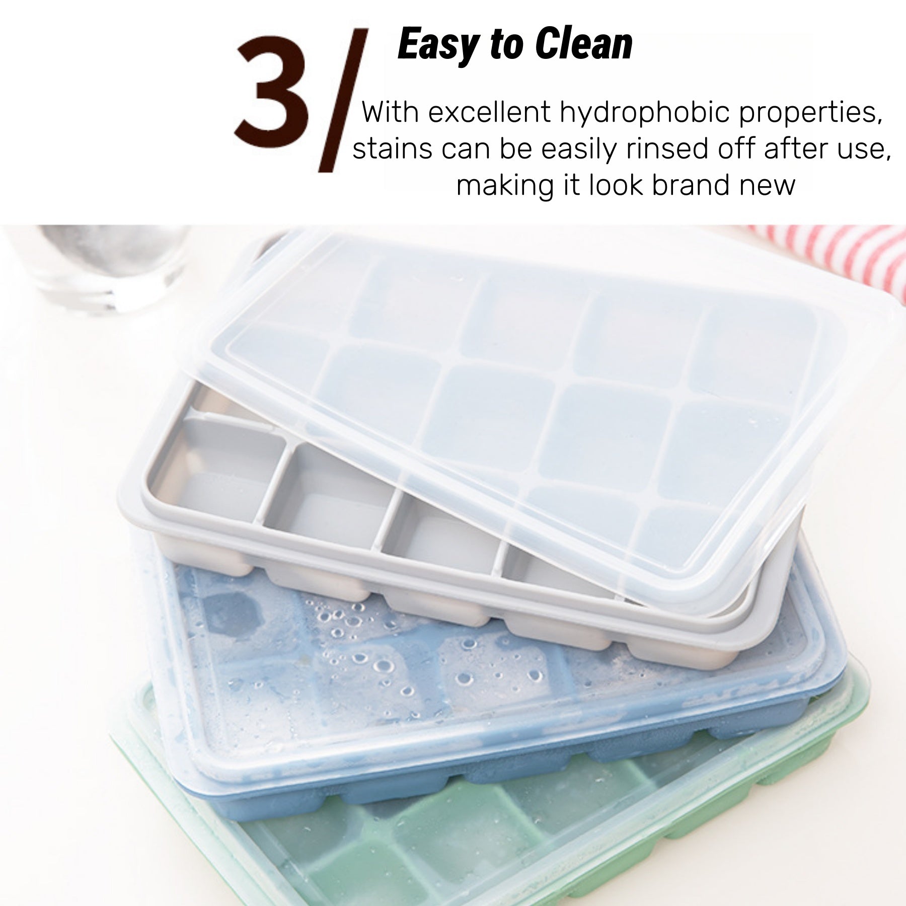 Silicone Ice Cube Mold