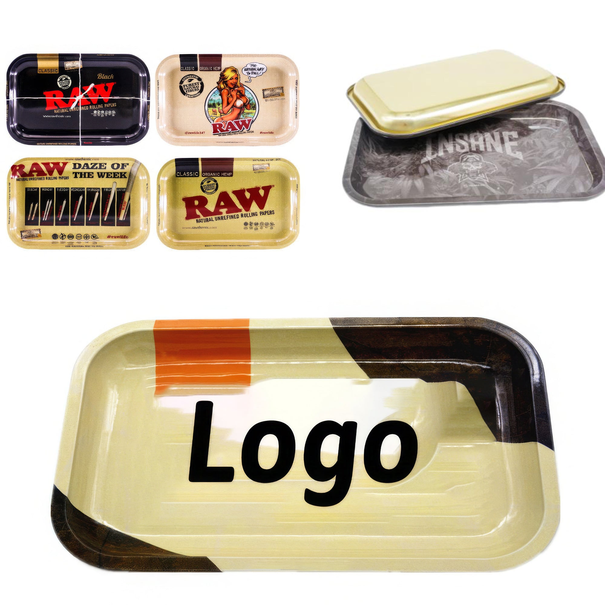 Custom Rolling Tray