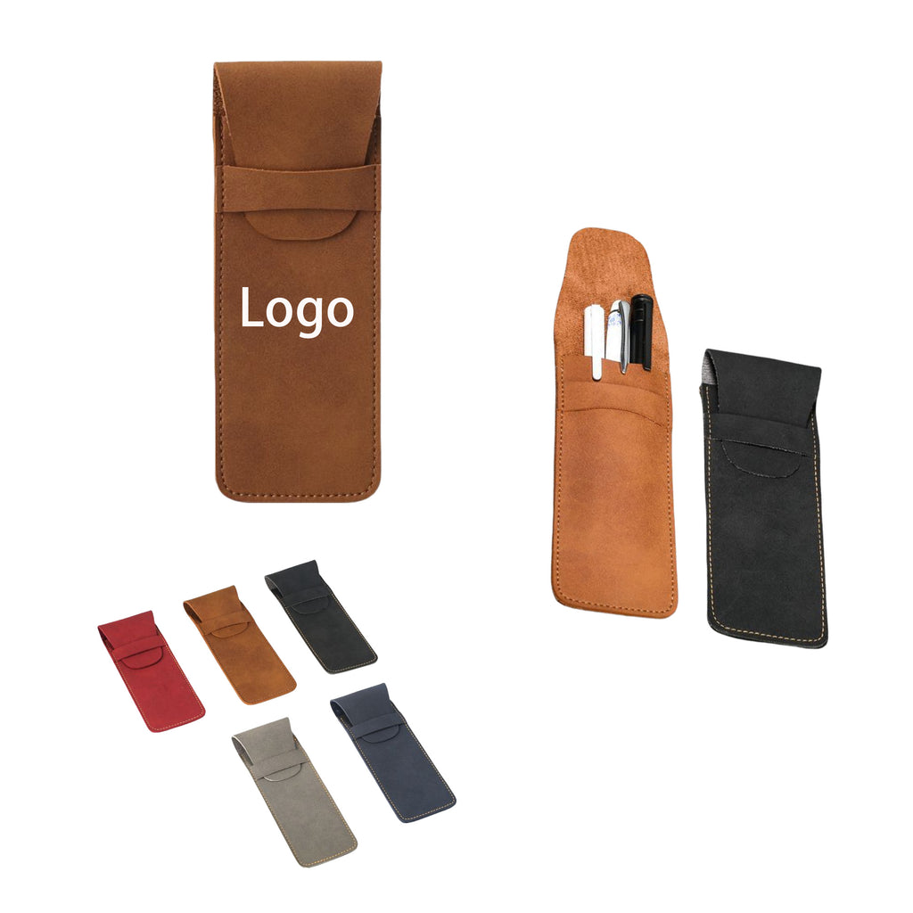 Premium Business 2-Pack Leatherette Pen Case