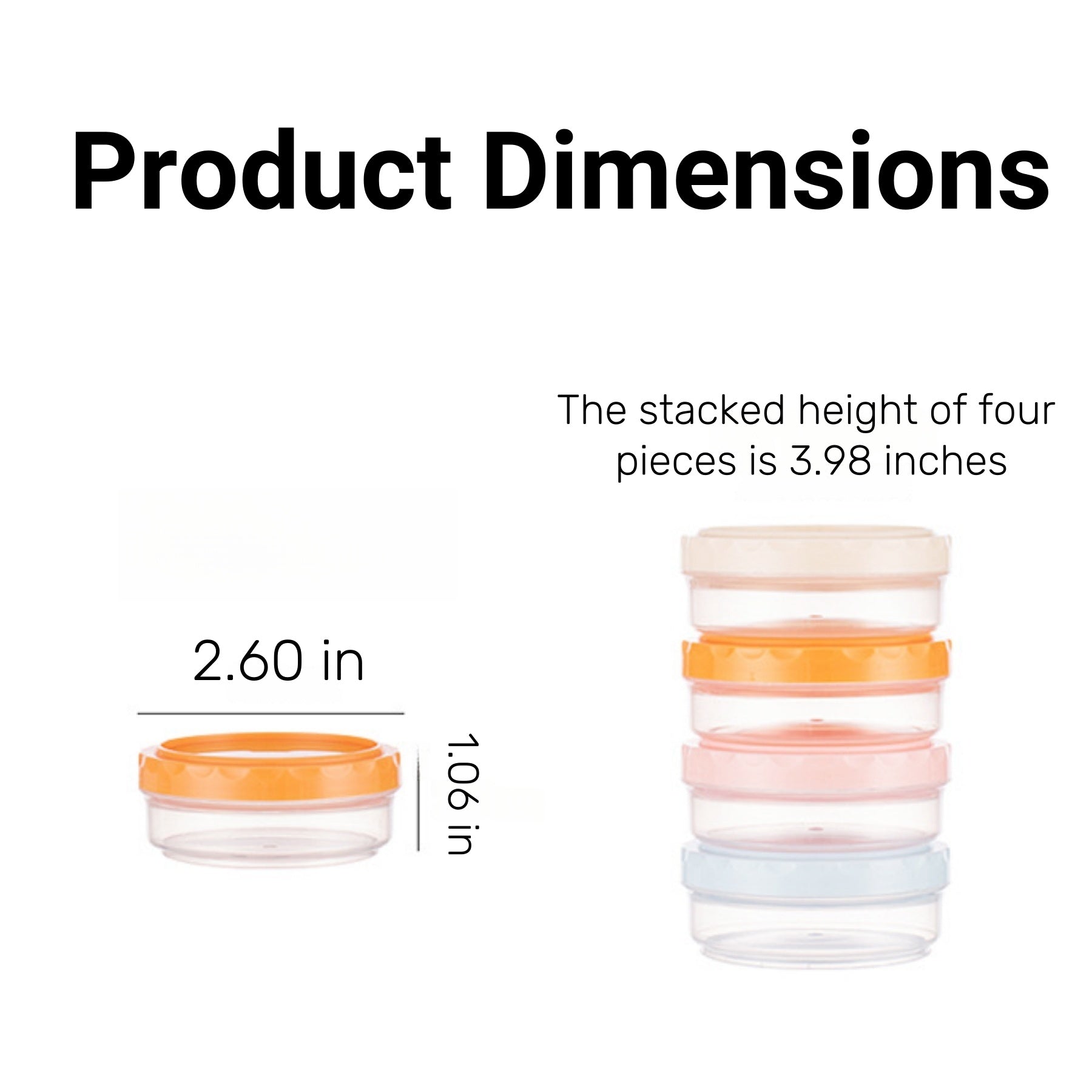Mini Round Seasoning Box