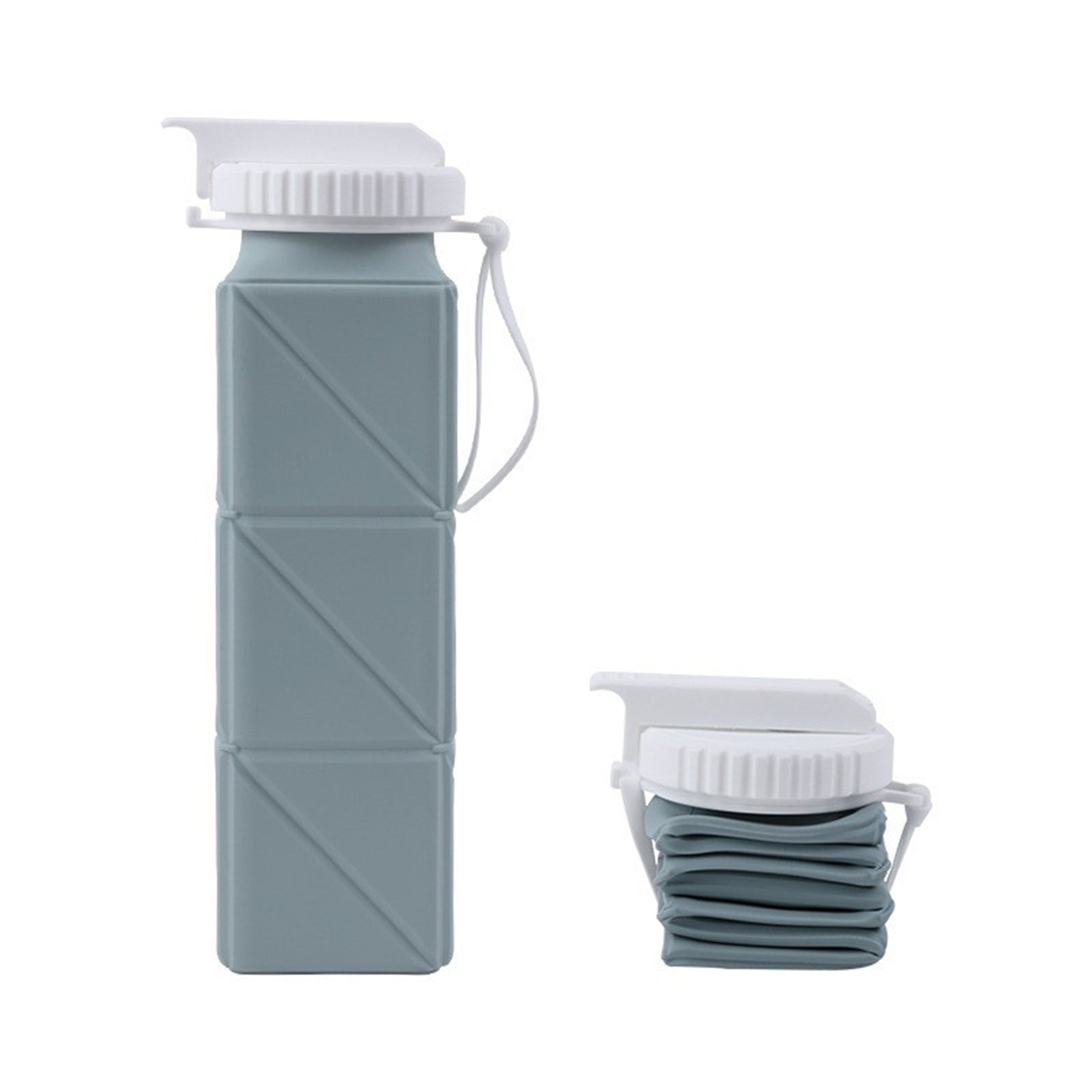 Square Foldable Water Bottle