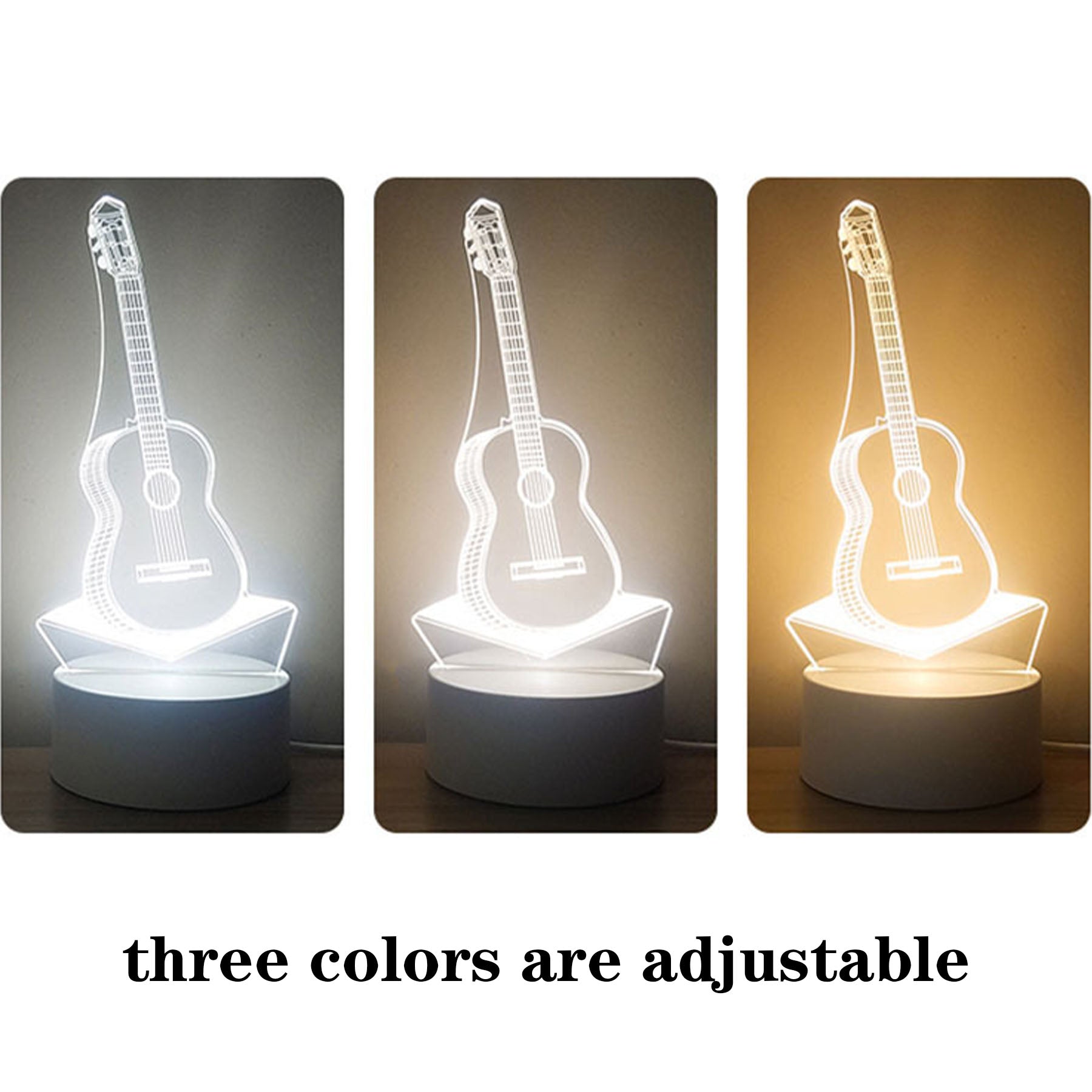 Personalized Custom Photo 3D Night LED Light Lamp Bases