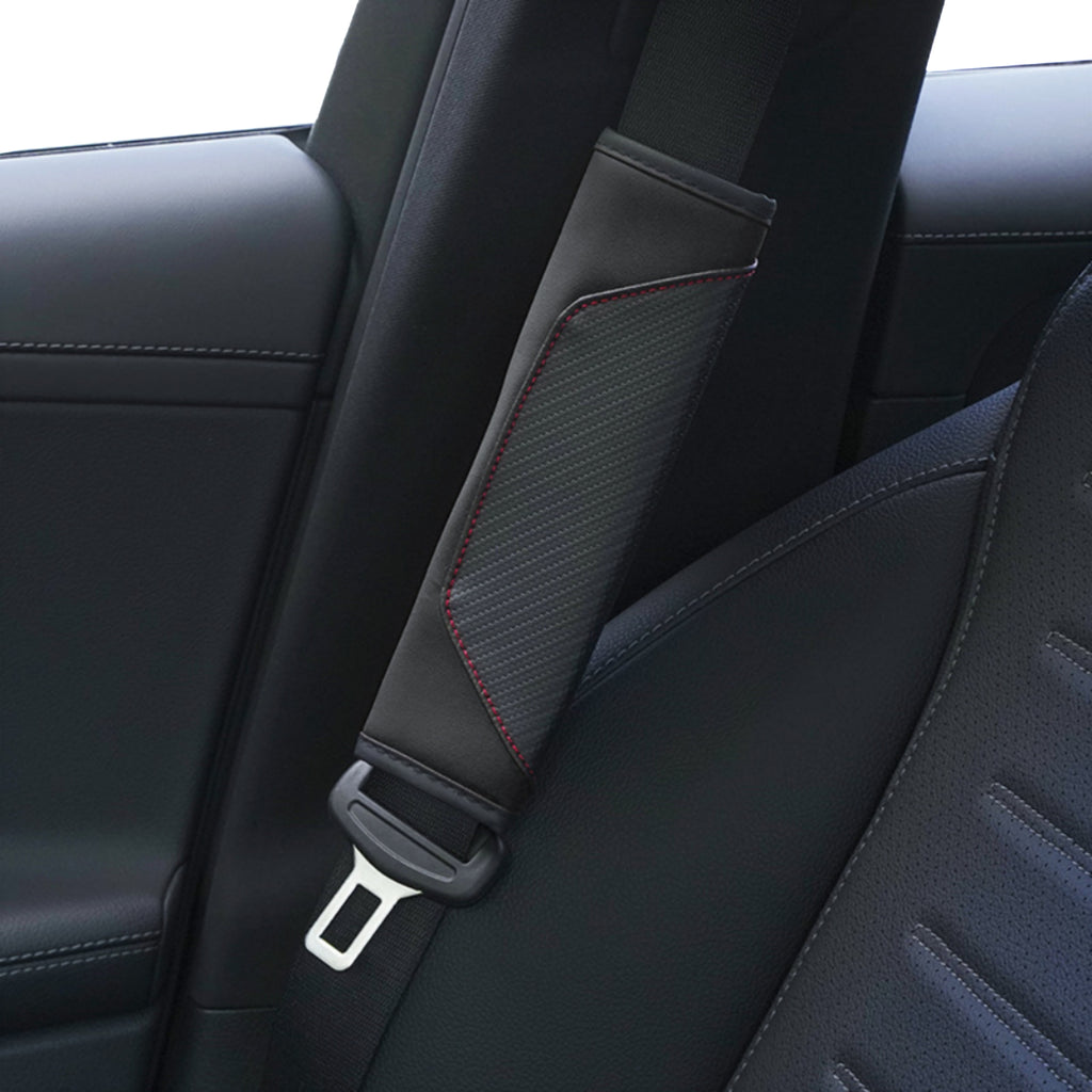 Leather Car Seat Belt Cover