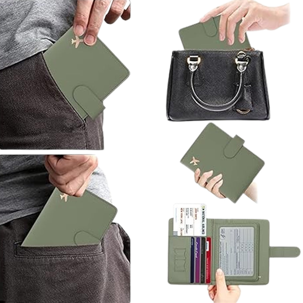 Pu Passport Holder