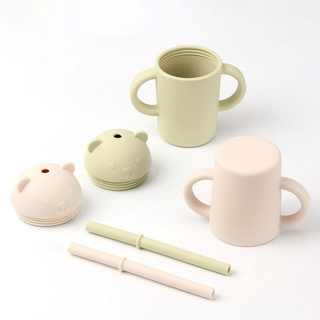 Silicone Baby Straw Cup