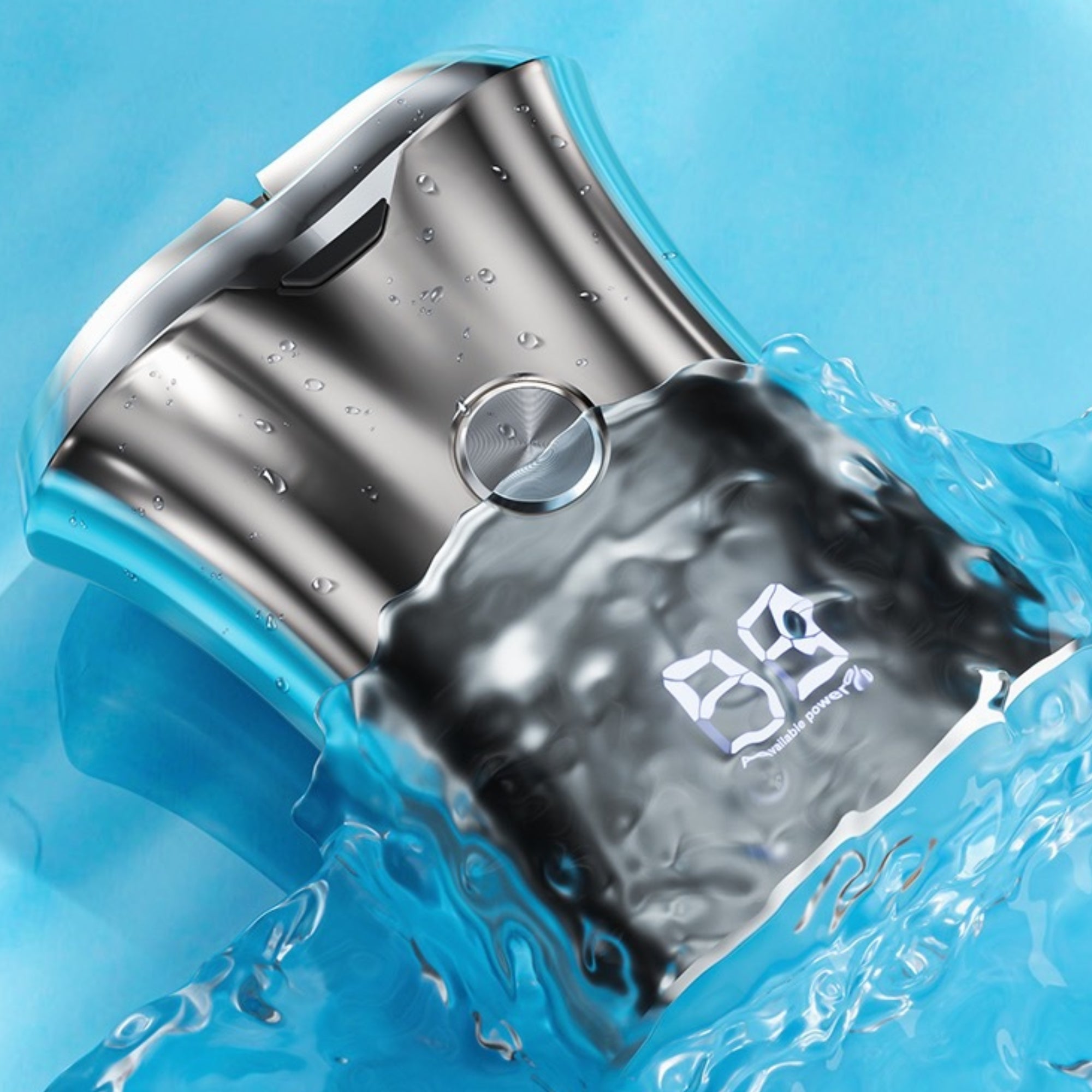 Silver High End Shaver