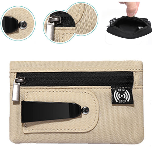 Anti - Theft Card Wallet