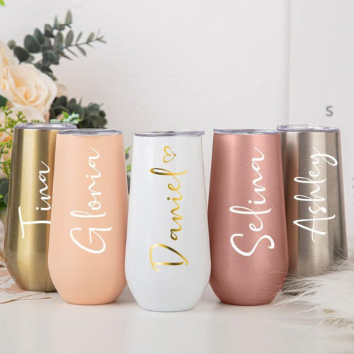 6oz Stainless Steel Eggshell Thermos Cup