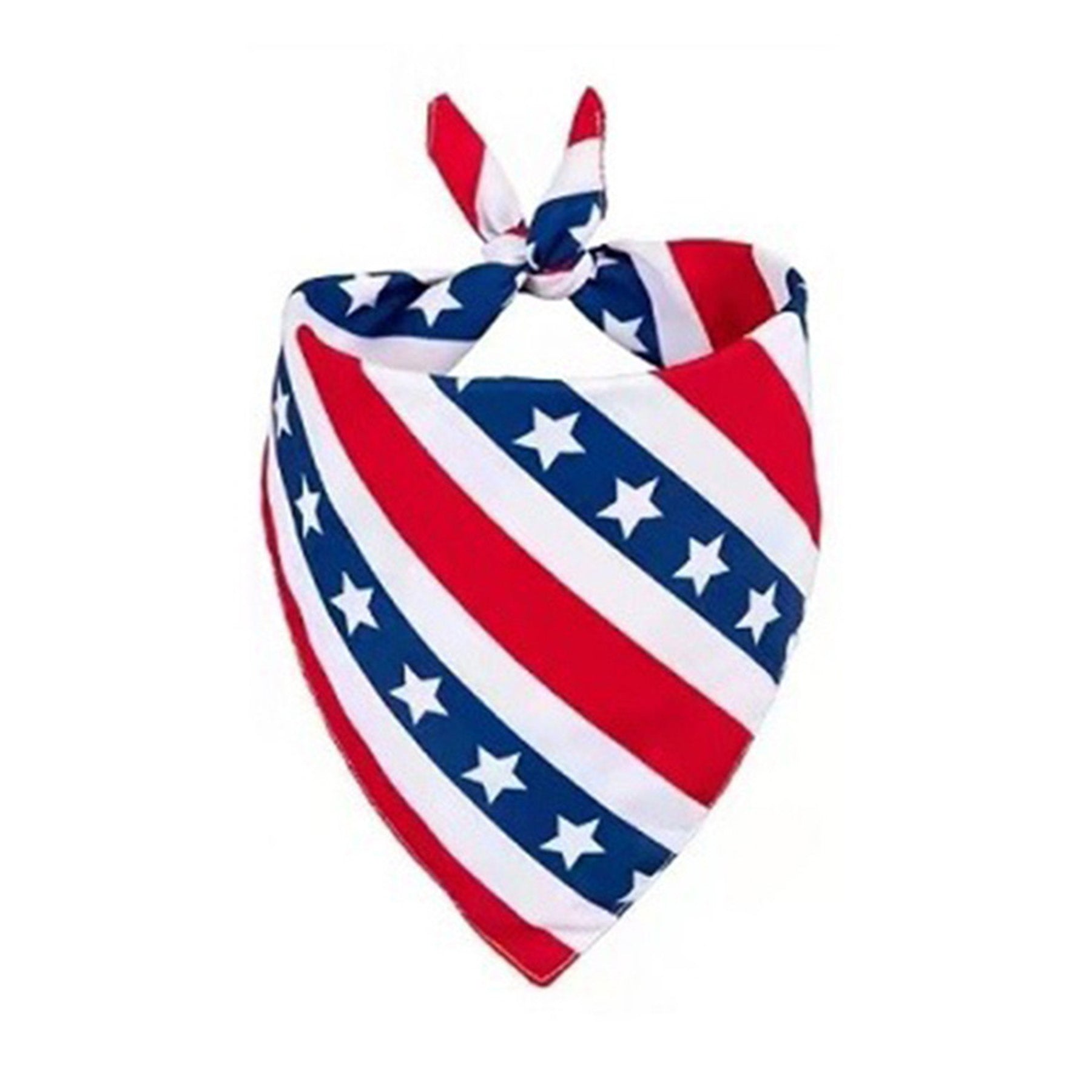 Independence Day Pet Dog Triangle Drool Towel