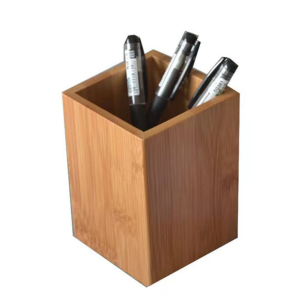 Bamboo Pen Container