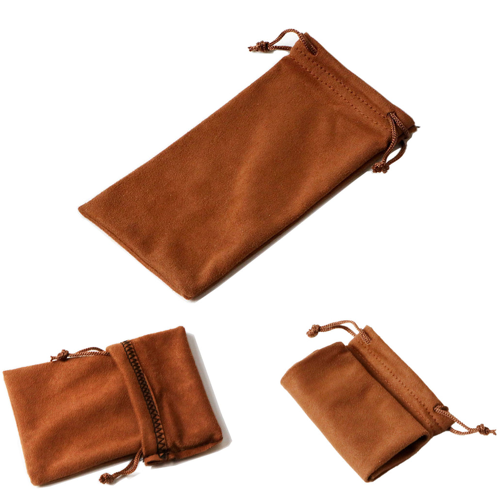 Suede Microfiber Sunglasses Pouch