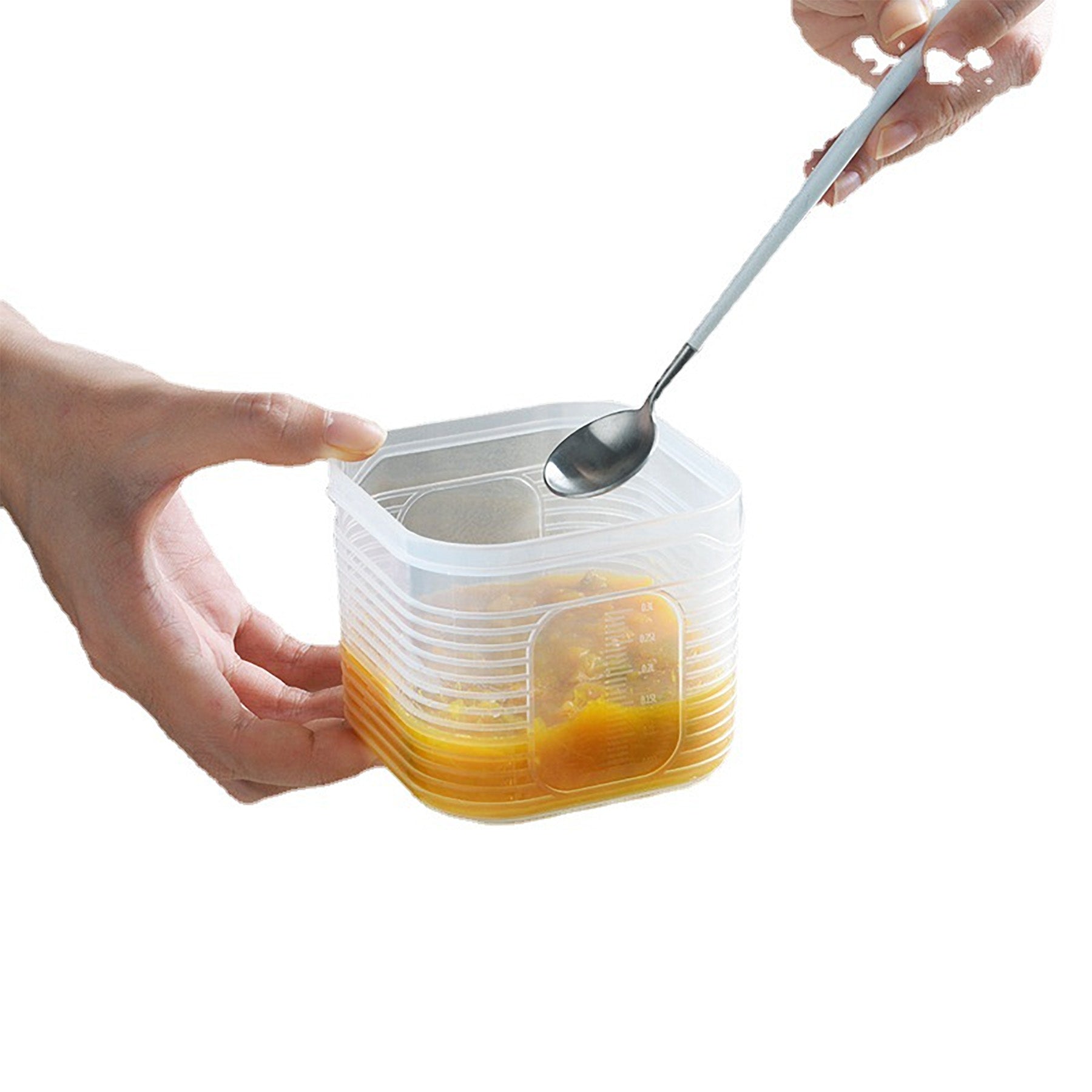 6-cell Plastic Fresh-keeping Box Set