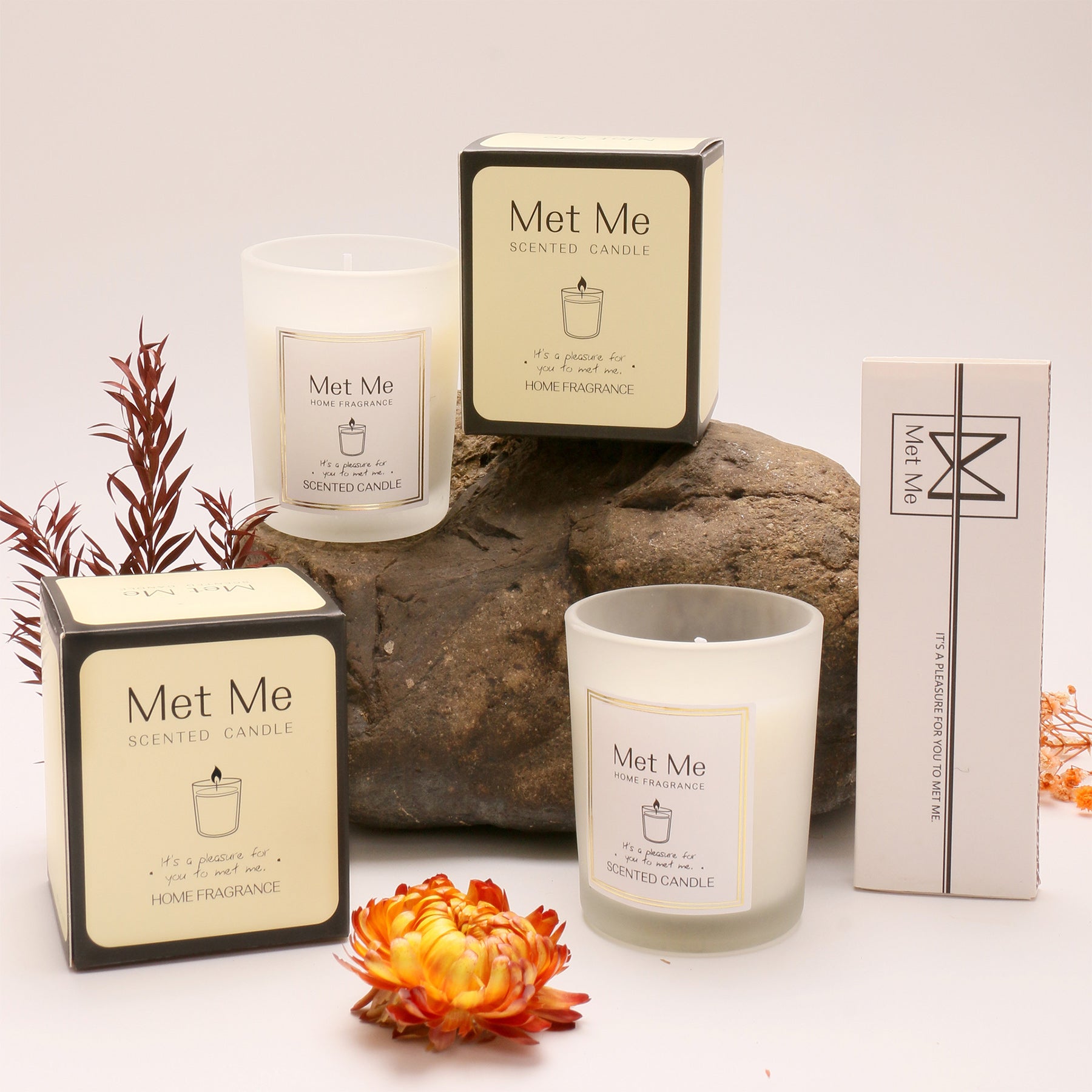 Aromatherapy Stress Relief 3-Wick Home Scented Candles
