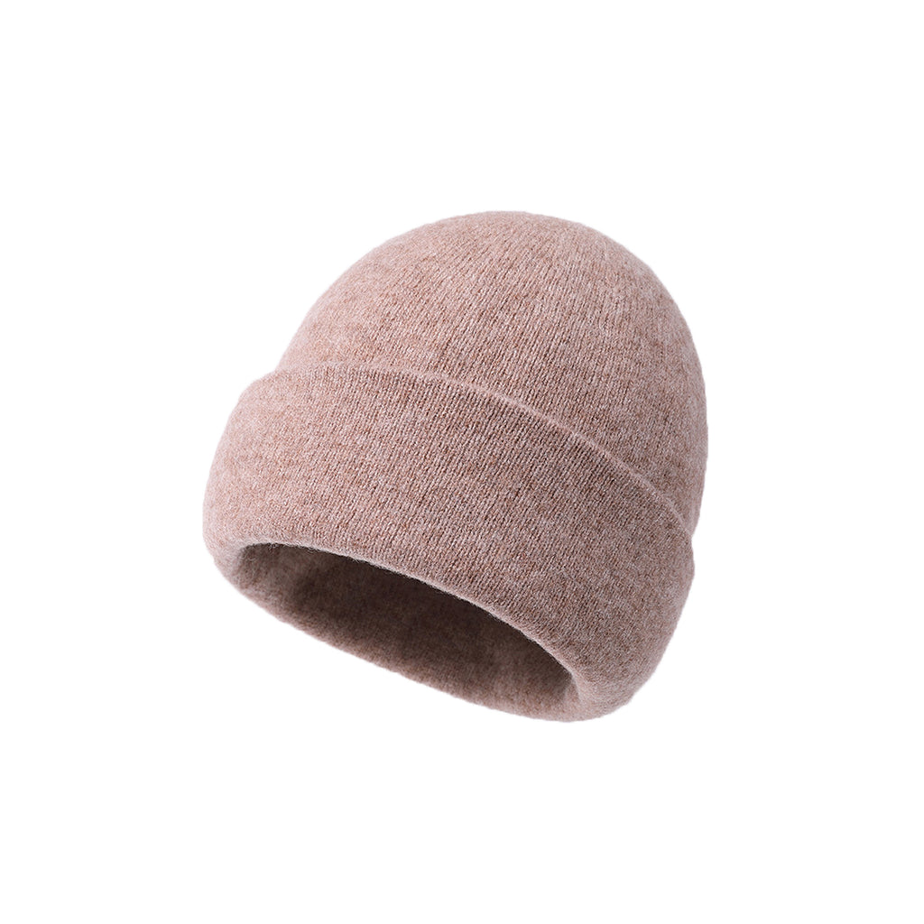 Warm Solid Color Woolen Beanie