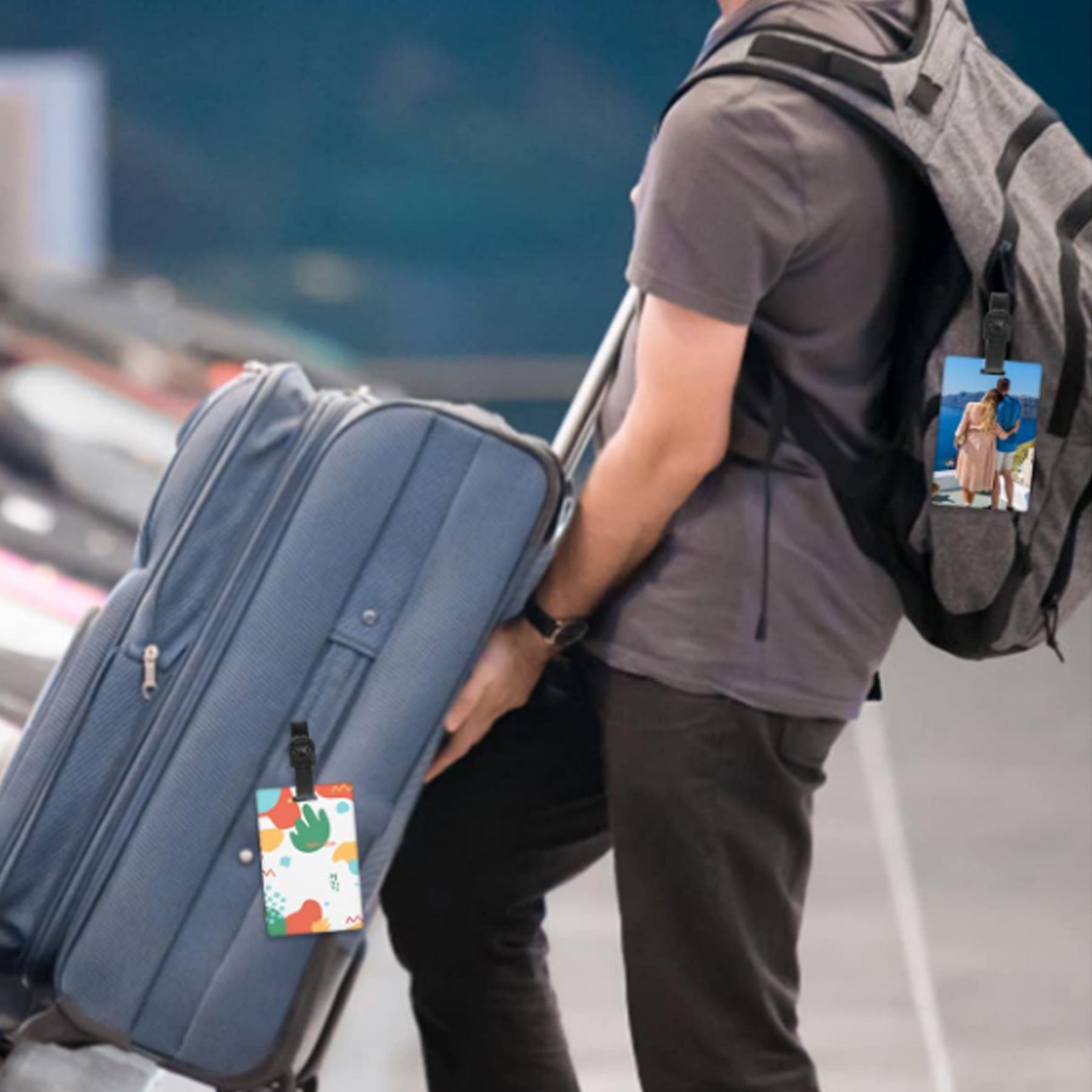 Silicone Luggage Tags
