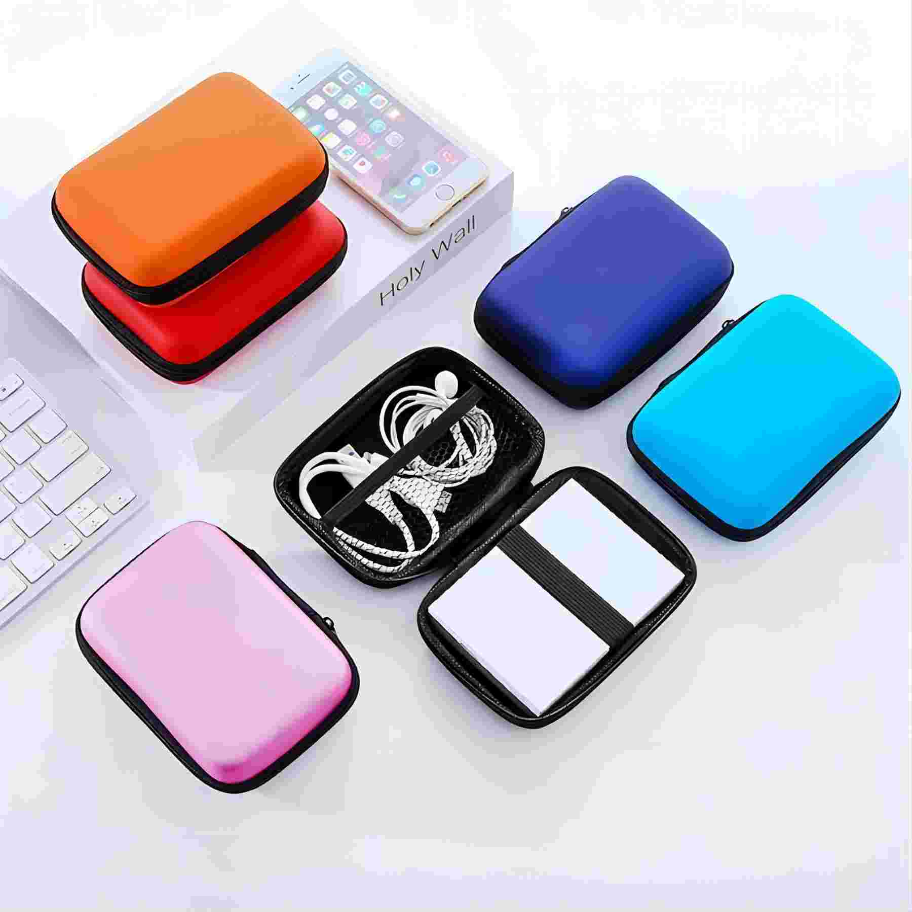 Mobile Phone Data Cable Charger Storage Box