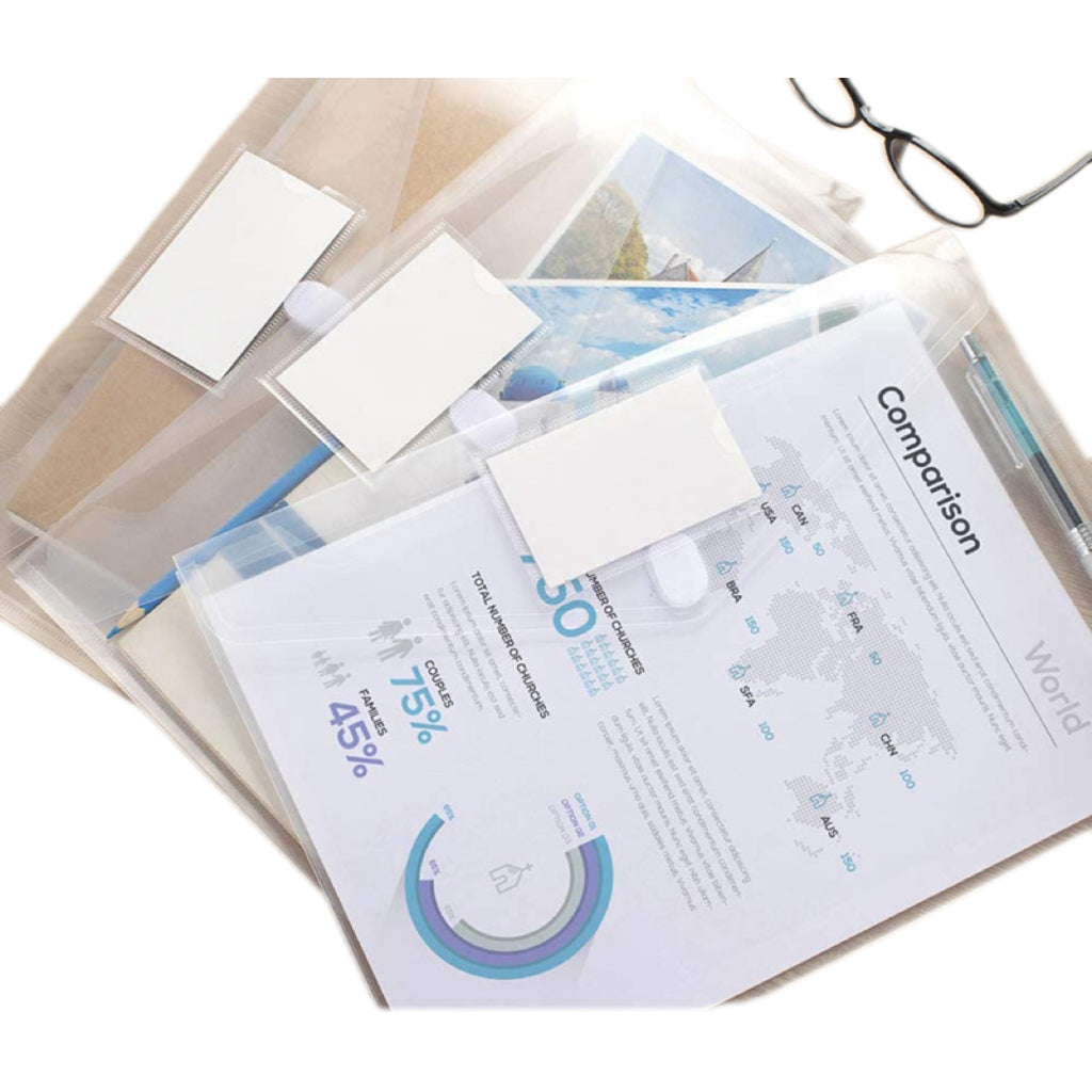 Plastic Envelopes With Snap Closure