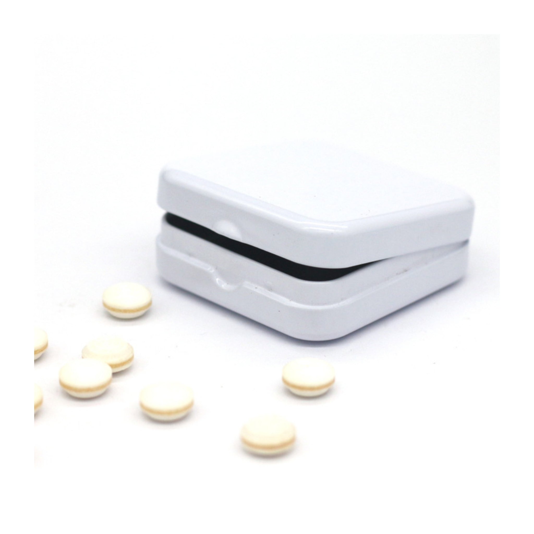 Mint Lozenges Flip Top Tin Box