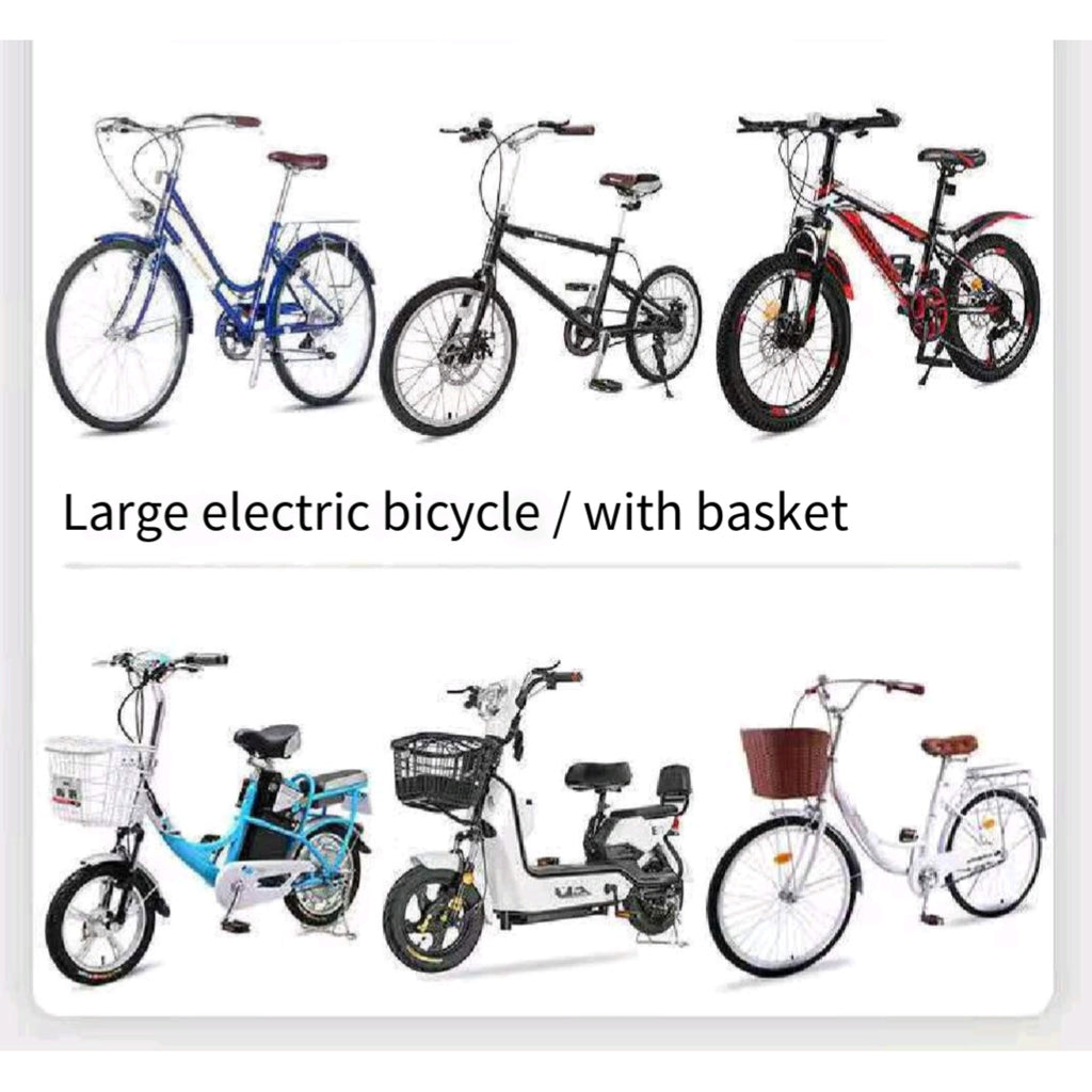 Waterproof Bike Poncho Adult Heavy Duty Anti Storm Ebike